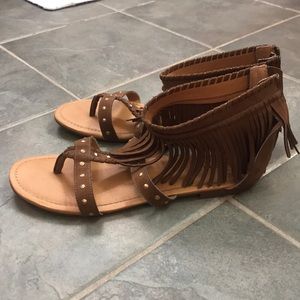 torrid Shoes - Fringe Sandals torrid Shoes - Fringe Sandals